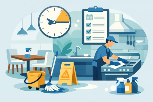 A Guide to Restaurant Cleaning Schedules 7 A Guide to Restaurant Cleaning Schedules