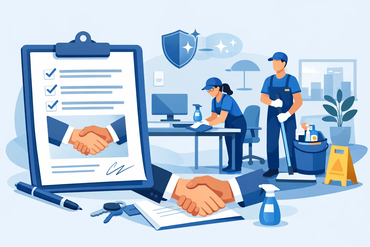 Office Cleaning Contract Example Explained