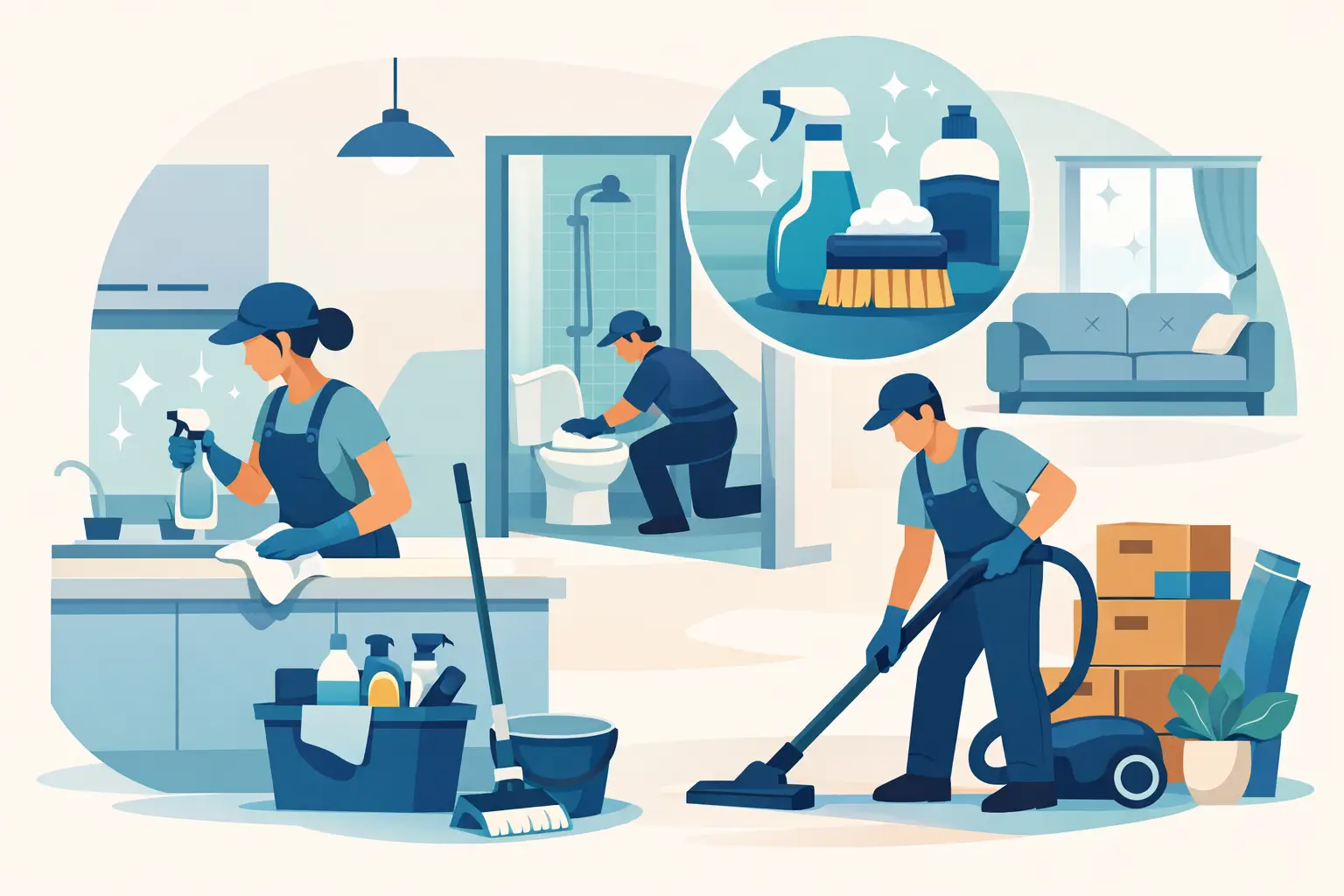 What Is Included in End of Tenancy Cleaning?