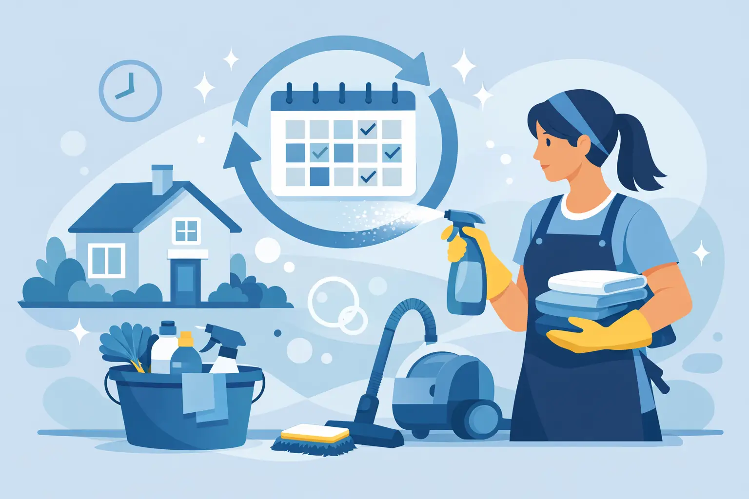 A Practical Guide to Recurring House Cleaning 1 A Practical Guide to Recurring House Cleaning