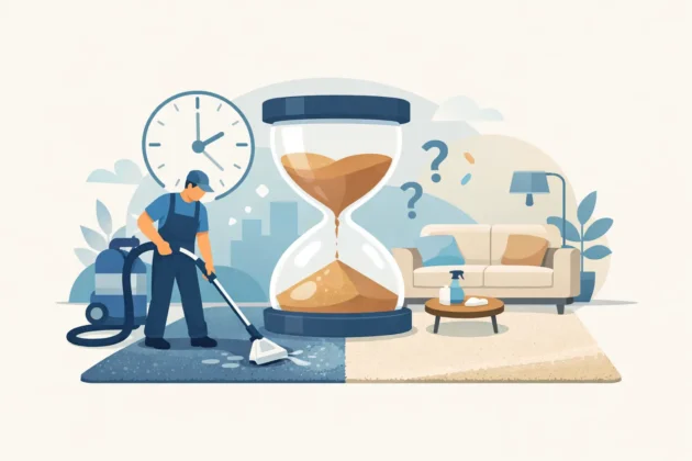 How Long Does Carpet Cleaning Take? 5 How Long Does Carpet Cleaning Take?