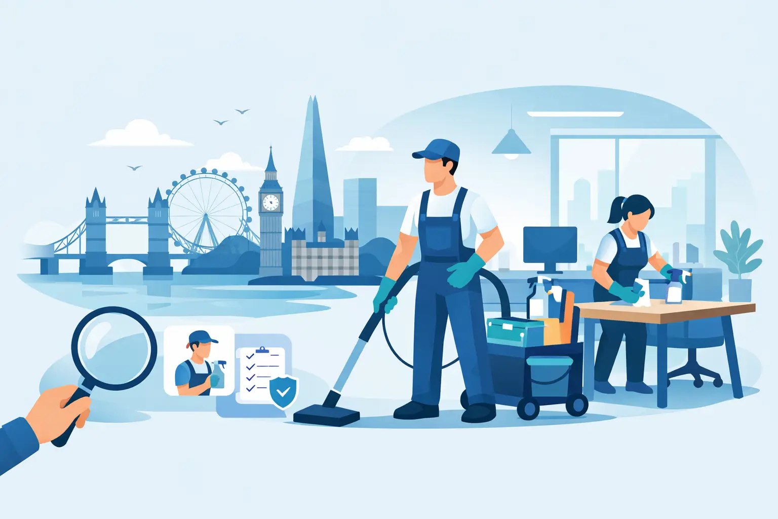 How to Choose Office Cleaners in London