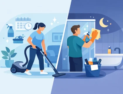 Weekly Cleaning Versus Fortnightly Cleaning