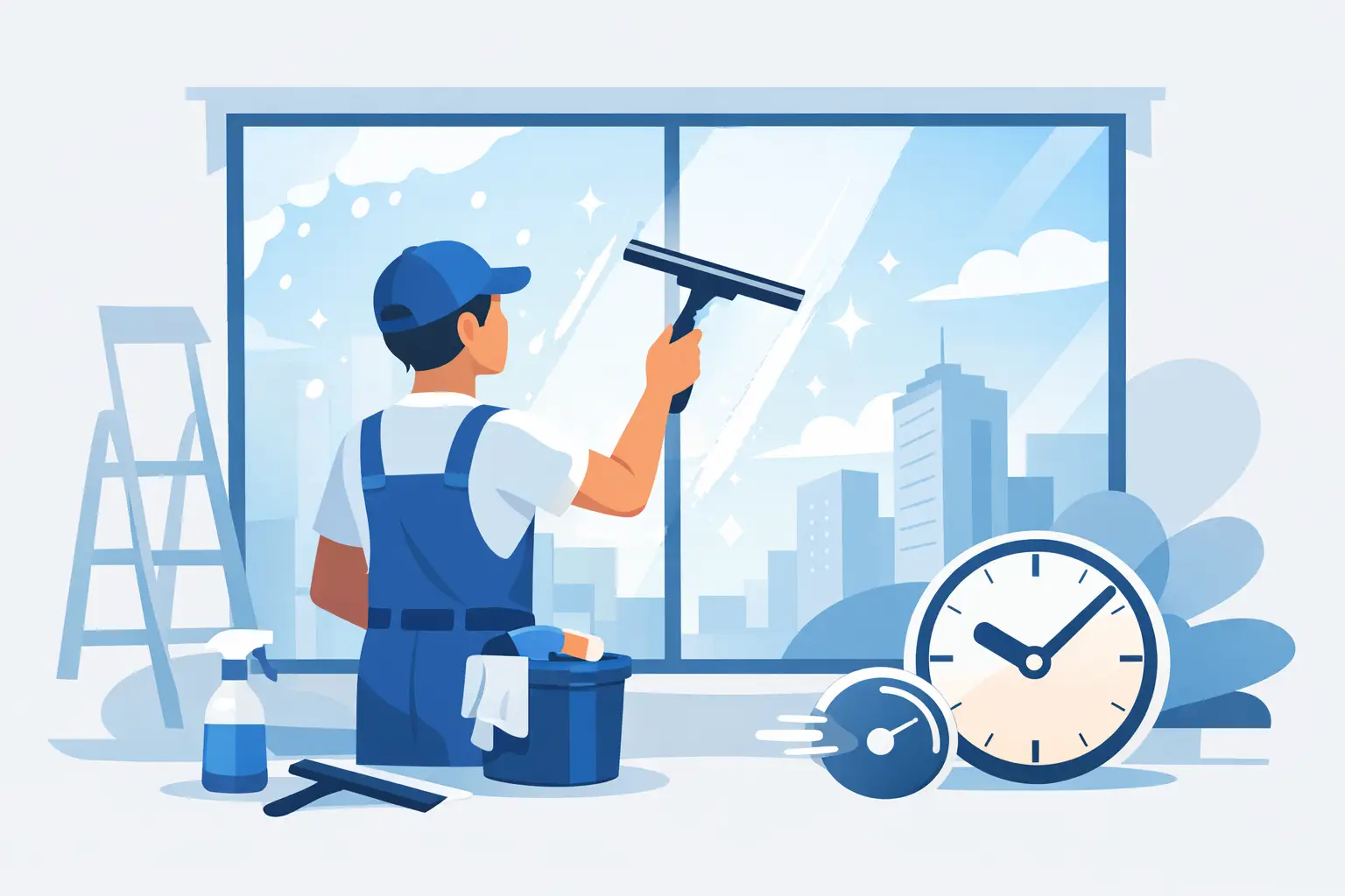 Window Cleaning Services That Save You Time