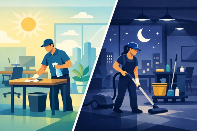Day Porter vs Nightly Cleaning: Which Fits? 1 Day Porter vs Nightly Cleaning: Which Fits?