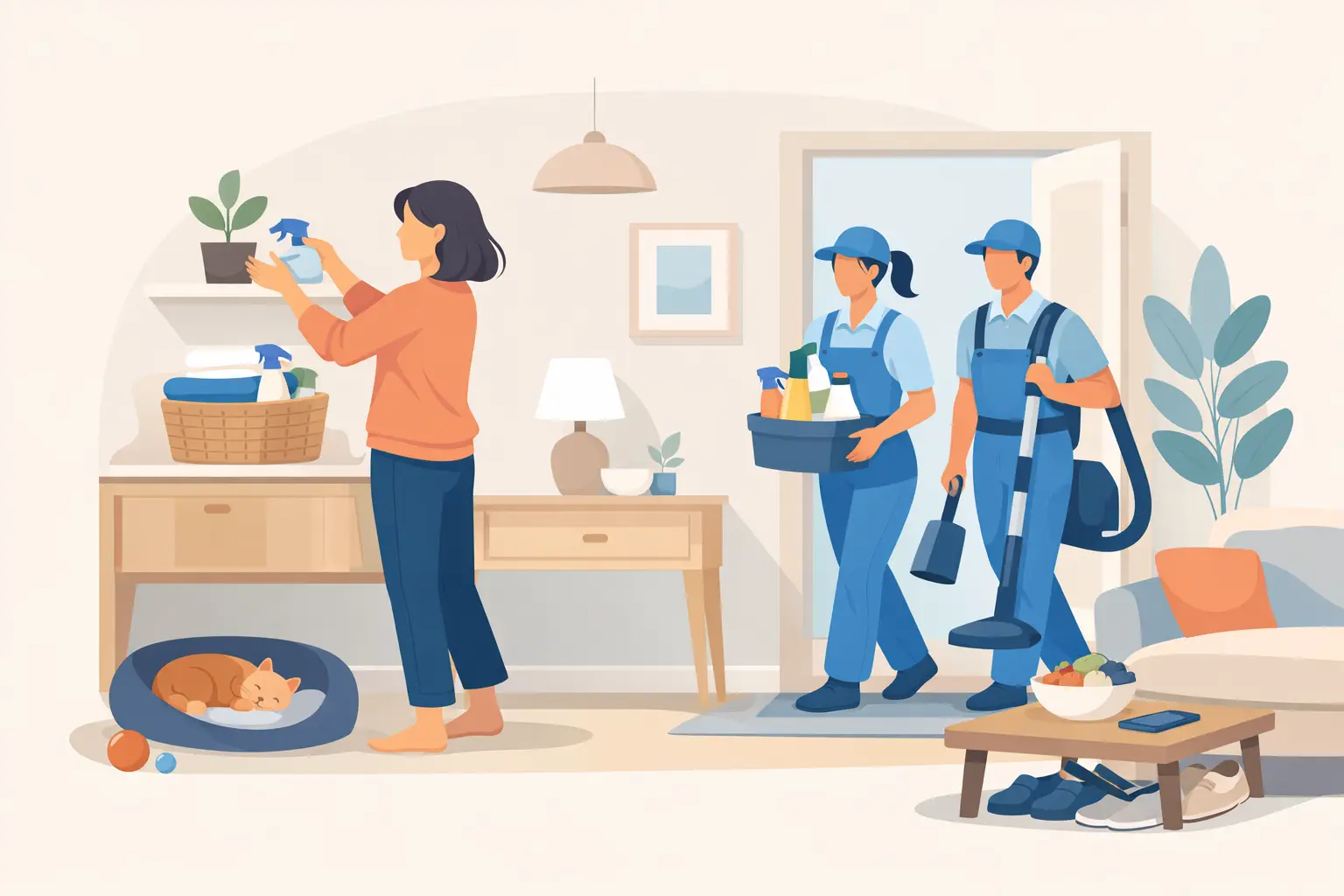 How to Prepare for Cleaner Visits at Home 1 How to Prepare for Cleaner Visits at Home