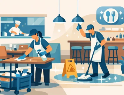 Restaurant Cleaning Example for Daily Hygiene 3 Restaurant Cleaning Example for Daily Hygiene