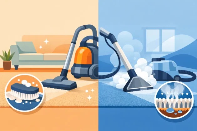 Carpet Cleaning vs Steam Cleaning Explained 4 Carpet Cleaning vs Steam Cleaning Explained