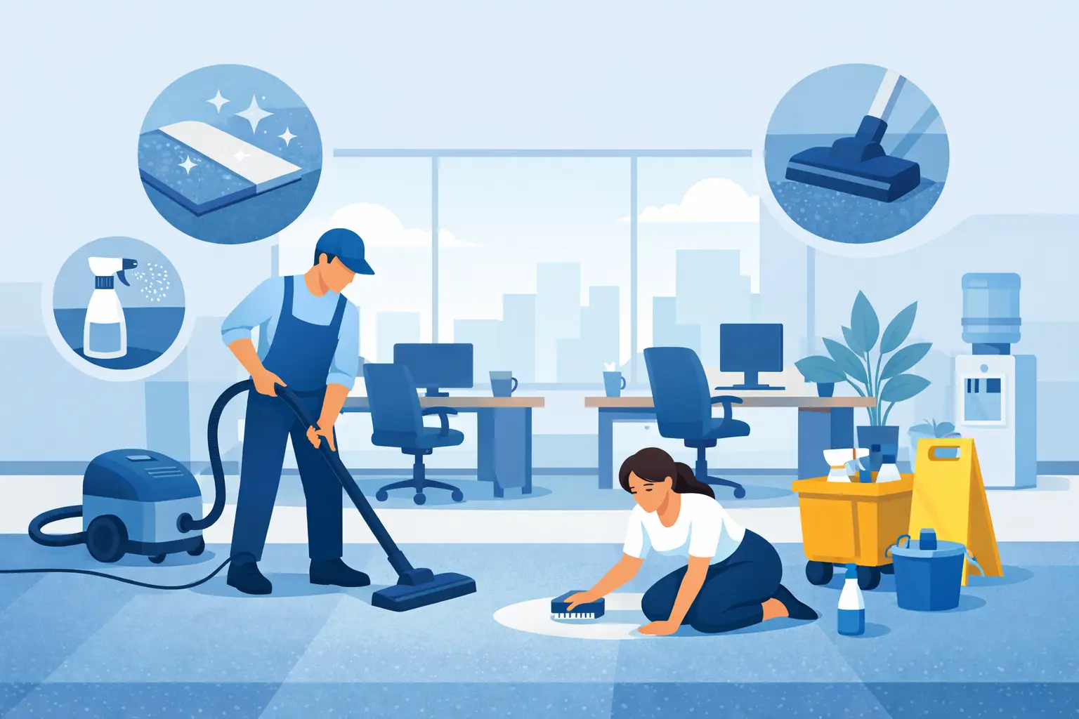 How to Maintain Clean Office Carpets at Work