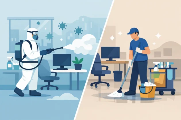 Office Sanitising vs Cleaning Explained 7 Office Sanitising vs Cleaning Explained