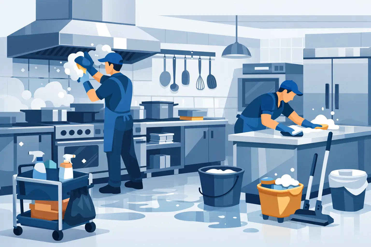Restaurant Kitchen Deep Cleaning Done Right