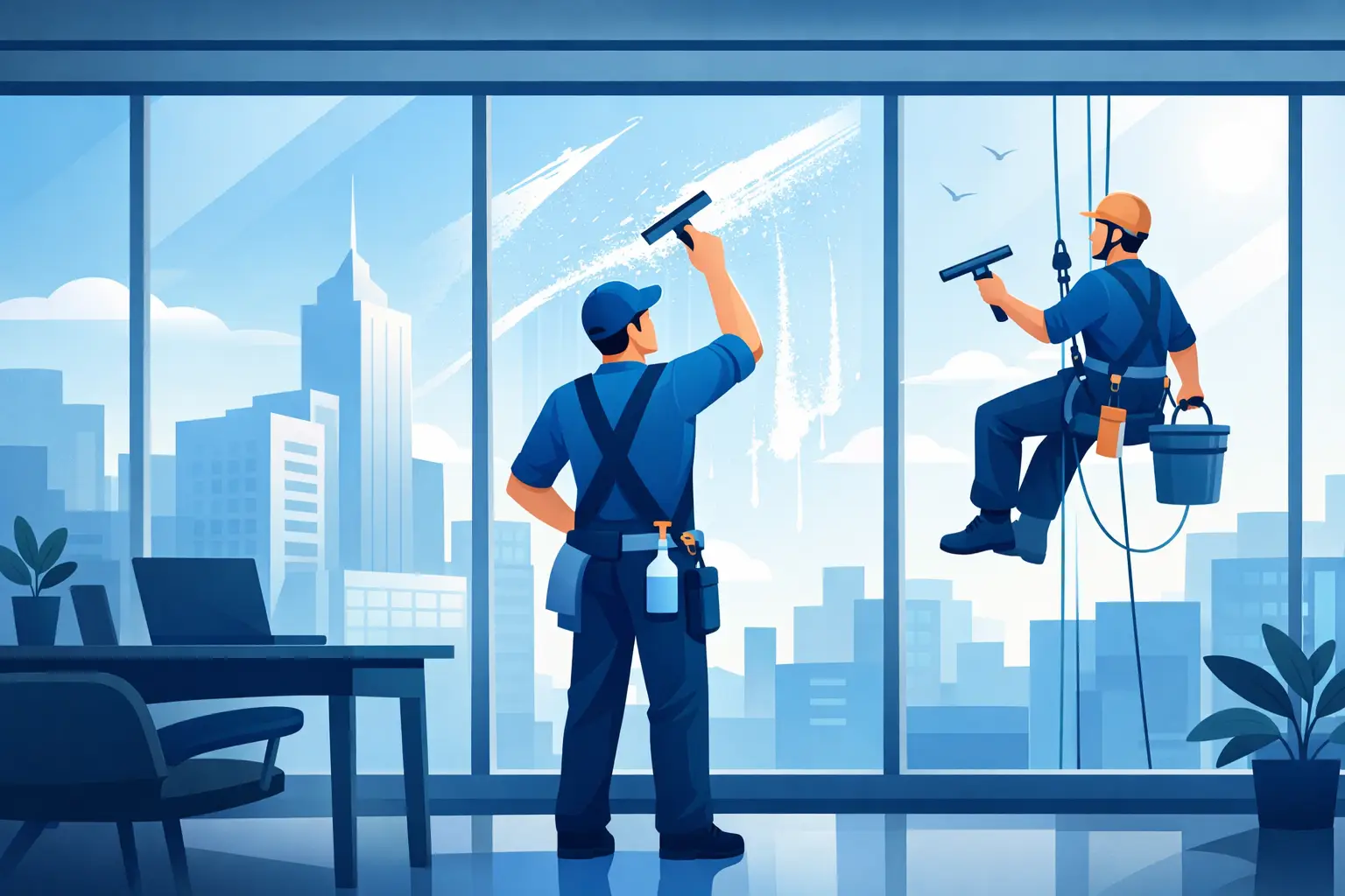 Window Cleaning for Offices That Makes a Difference 1 Window Cleaning for Offices That Makes a Difference