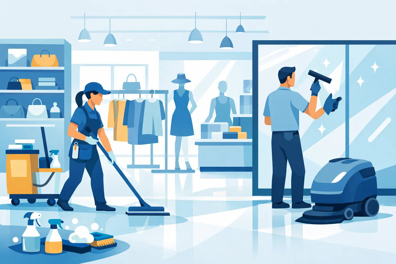 Best Cleaning Approach for Retail Spaces