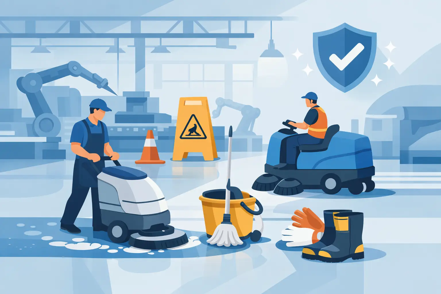 Best Shop Floor Cleaning Practices for Safer Sites 1 Best Shop Floor Cleaning Practices for Safer Sites