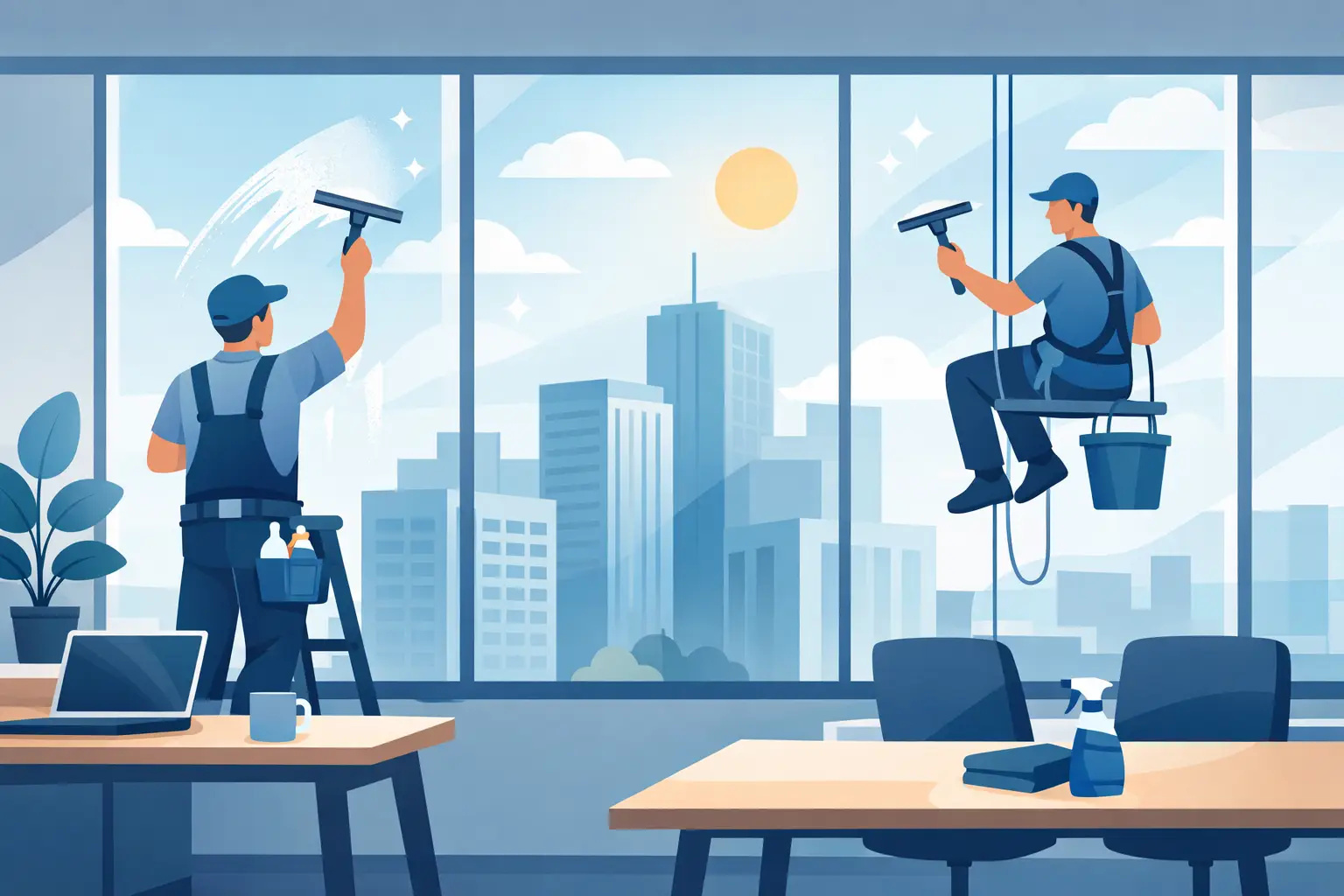 How Often Should Office Windows Be Cleaned? 1 How Often Should Office Windows Be Cleaned?