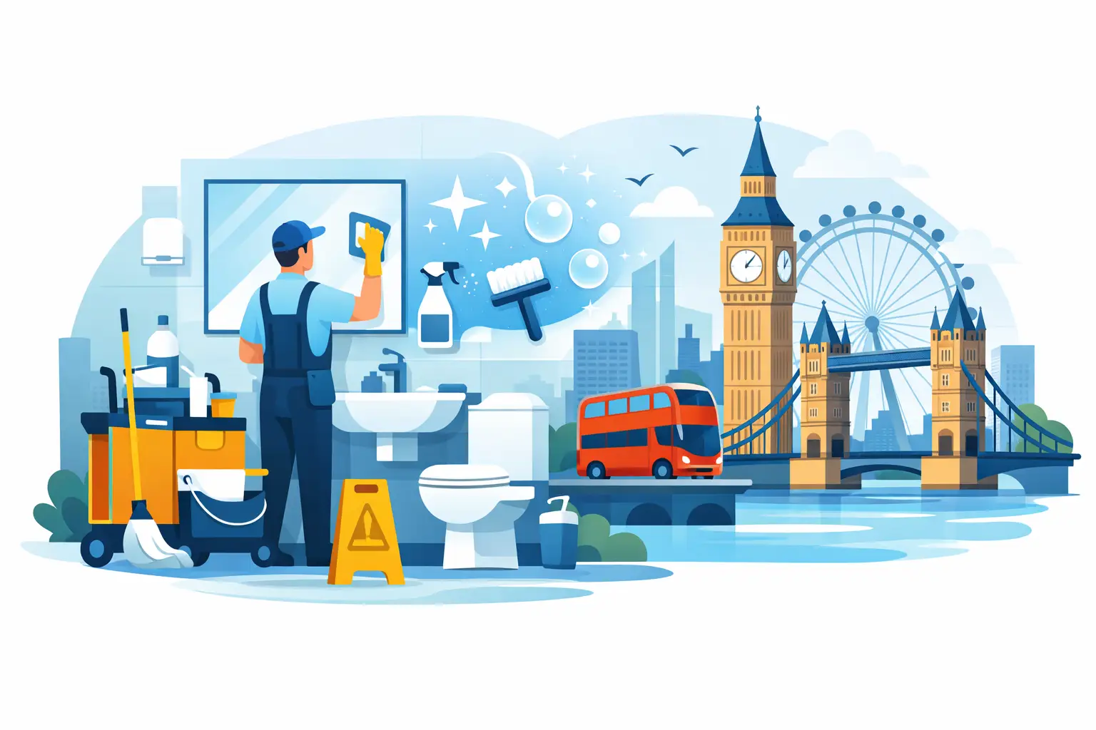 10 Best Office Washroom Cleaning Tips for London