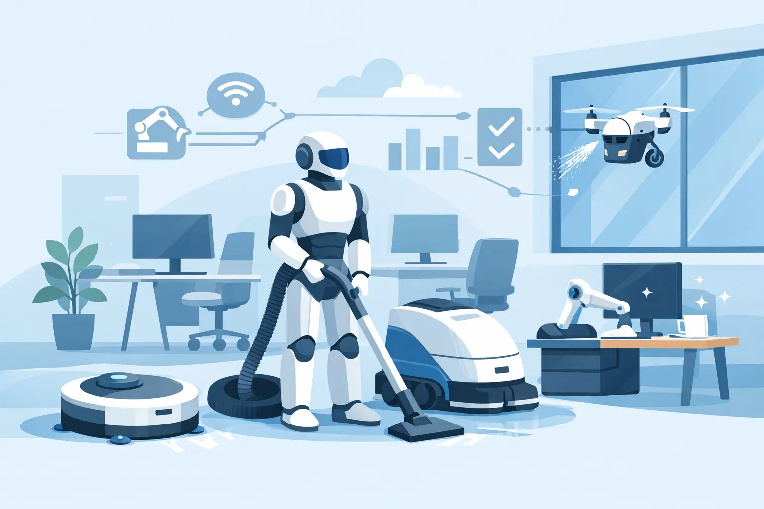 5 Cleaning Automation Trends for Offices 1 5 Cleaning Automation Trends for Offices
