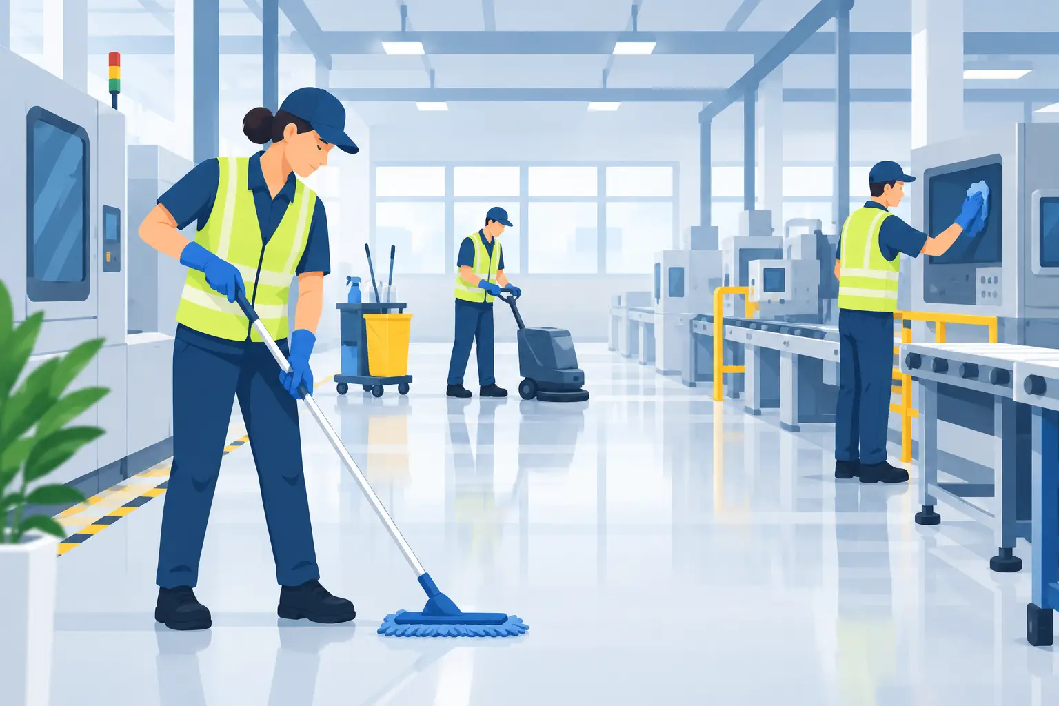 Best Practices for Factory Cleaning That Work