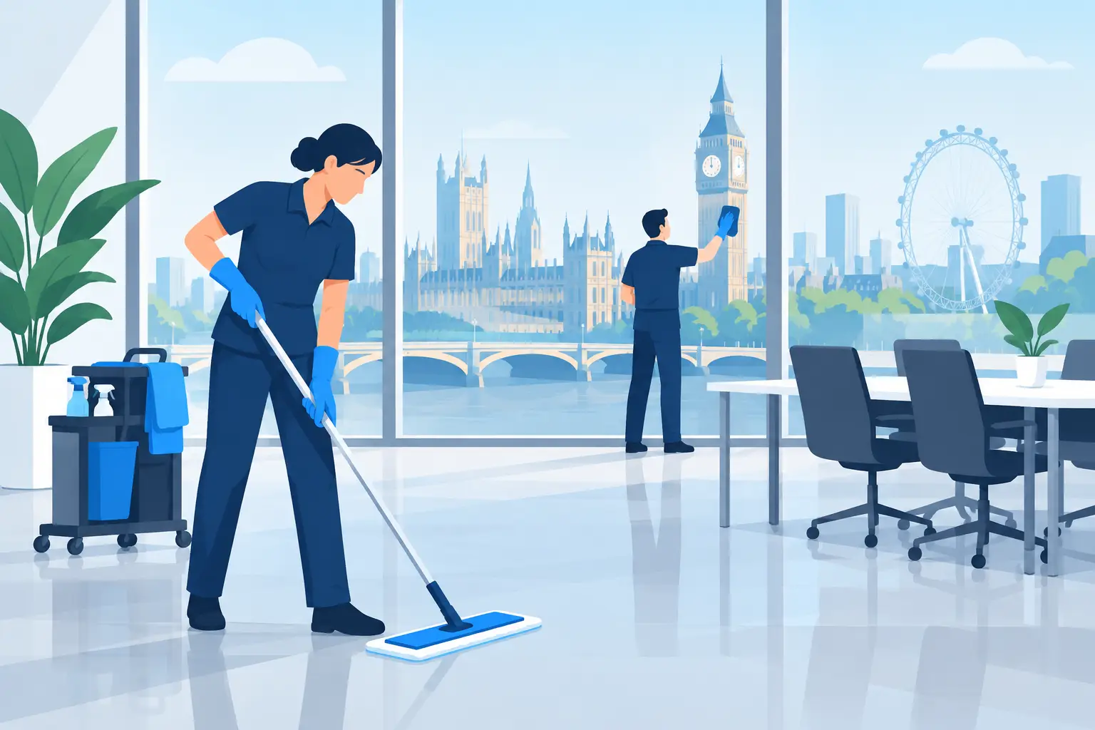 Future of Contract Cleaning Services in London