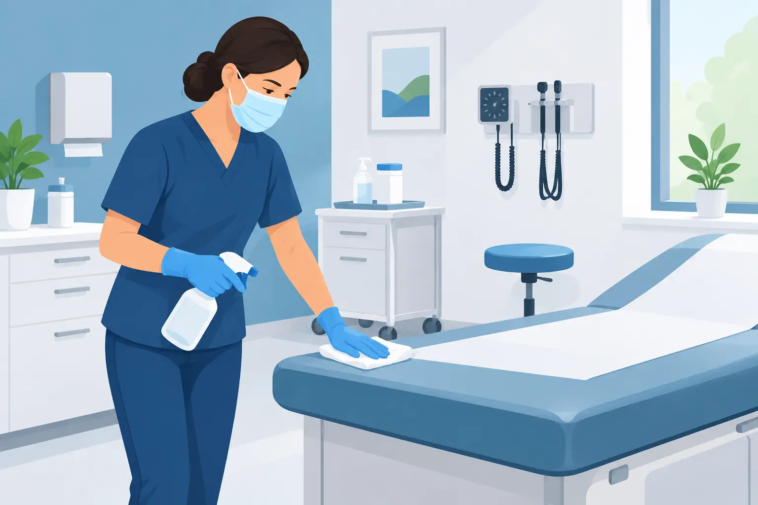 How to Disinfect Clinic Rooms Safely and Properly 1 How to Disinfect Clinic Rooms Safely and Properly
