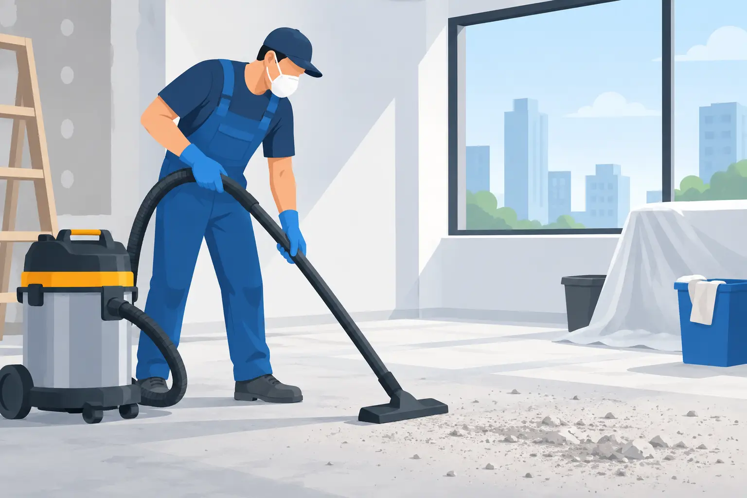 How to Remove Construction Dust Properly 1 How to Remove Construction Dust Properly