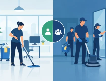 In-House Versus Contract Cleaning: Which Fits?