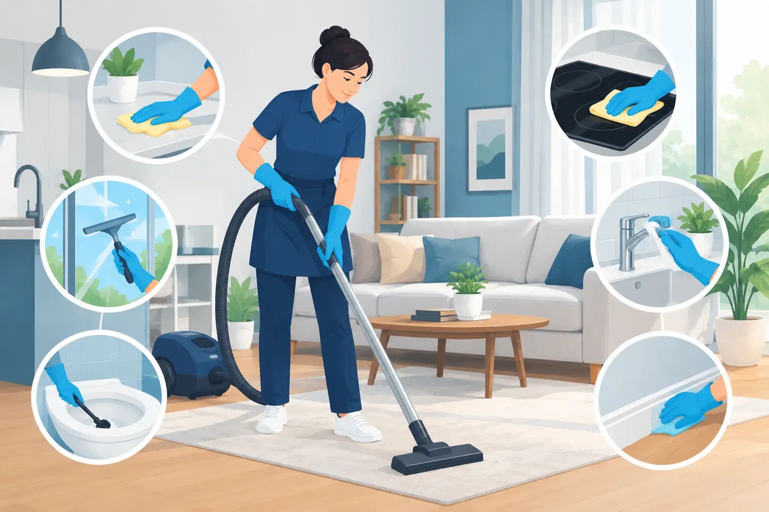 What Does Deep Cleaning Include in a Home? 1 What Does Deep Cleaning Include in a Home?